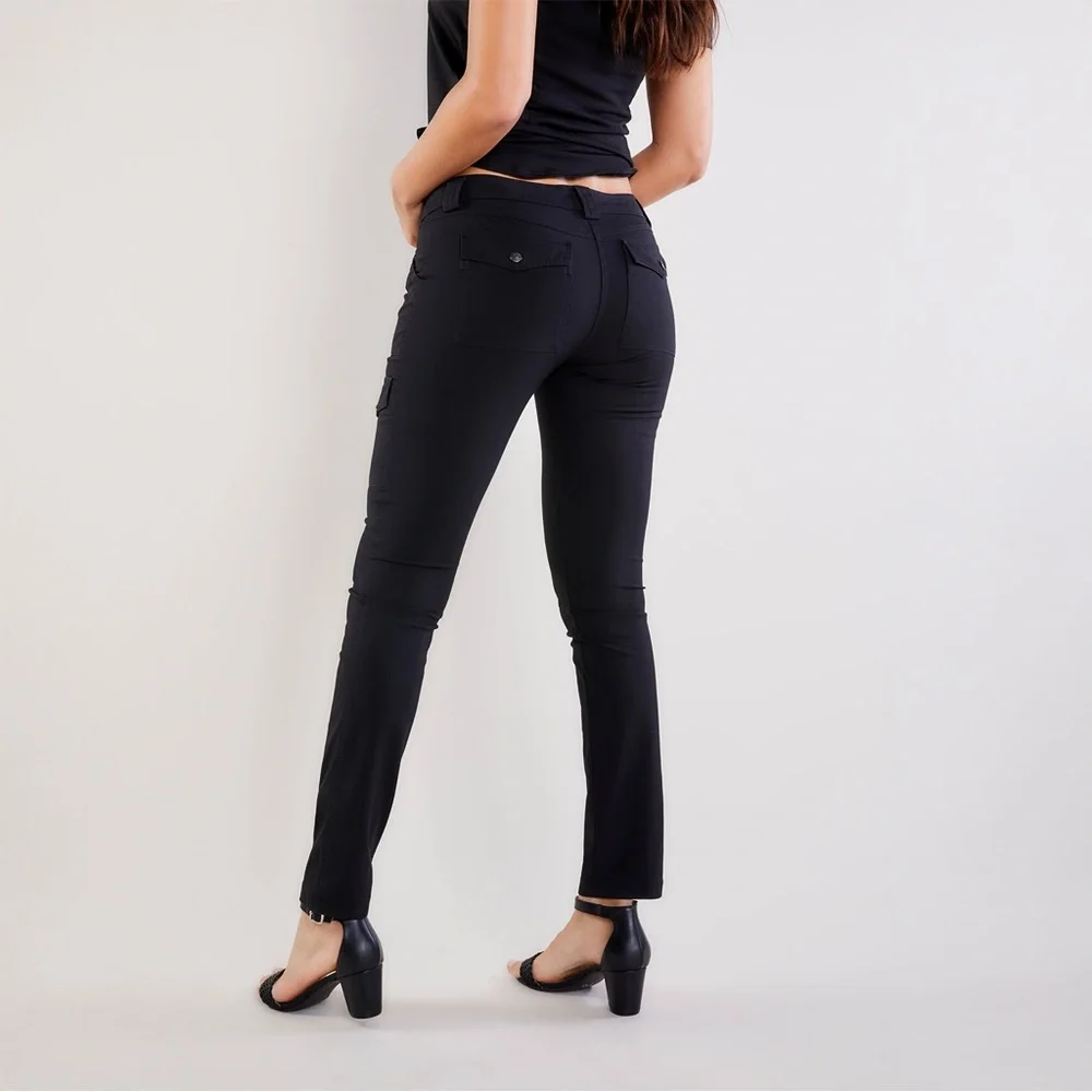 Anatomie The Kate Skinny Cargo Pant - Black - Size M - Picture 6 of 12
